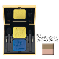 イヴサンローラン オンブル デュオ ルミエール 27 ゴールデンピンク プレシャスブロンズ画像