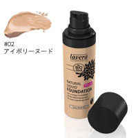ラヴェーラ ナチュラル リキッドファンデーション #02 アイボリーヌード new 30ml ☆画像