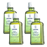 WELEDA/ヴェレダ ホワイトバーチ ボディシェイプオイル (セルライトオイル) 100ml×4本セット画像
