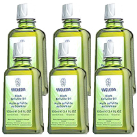 WELEDA/ヴェレダ ホワイトバーチ ボディシェイプオイル (セルライトオイル) 100ml×6本セット画像