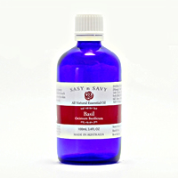サッシー&サビー 【アウトレット/その他】エッセンシャルオイル バジル 100ml (9336016000248) 【内容量80〜90%】画像