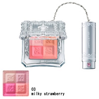 ジルスチュアート ミックスブラッシュ コンパクト N #03 mllky strawberry 8g画像