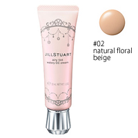 ジルスチュアート エアリーティント ウォータリーCCクリーム #02 natural floral beige 34g画像