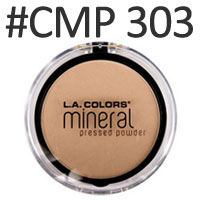 LAカラーズ ミネラルプレストパウダー #CMP303 7.5g画像
