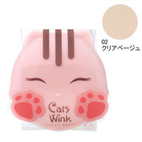 トニーモリー キャッツウィンク クリアパクト #02 クリアベージュ画像